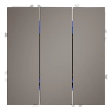 Изображение Выключатель встраиваемый VOLTUM S70 трехклавишный 10А (капучино)